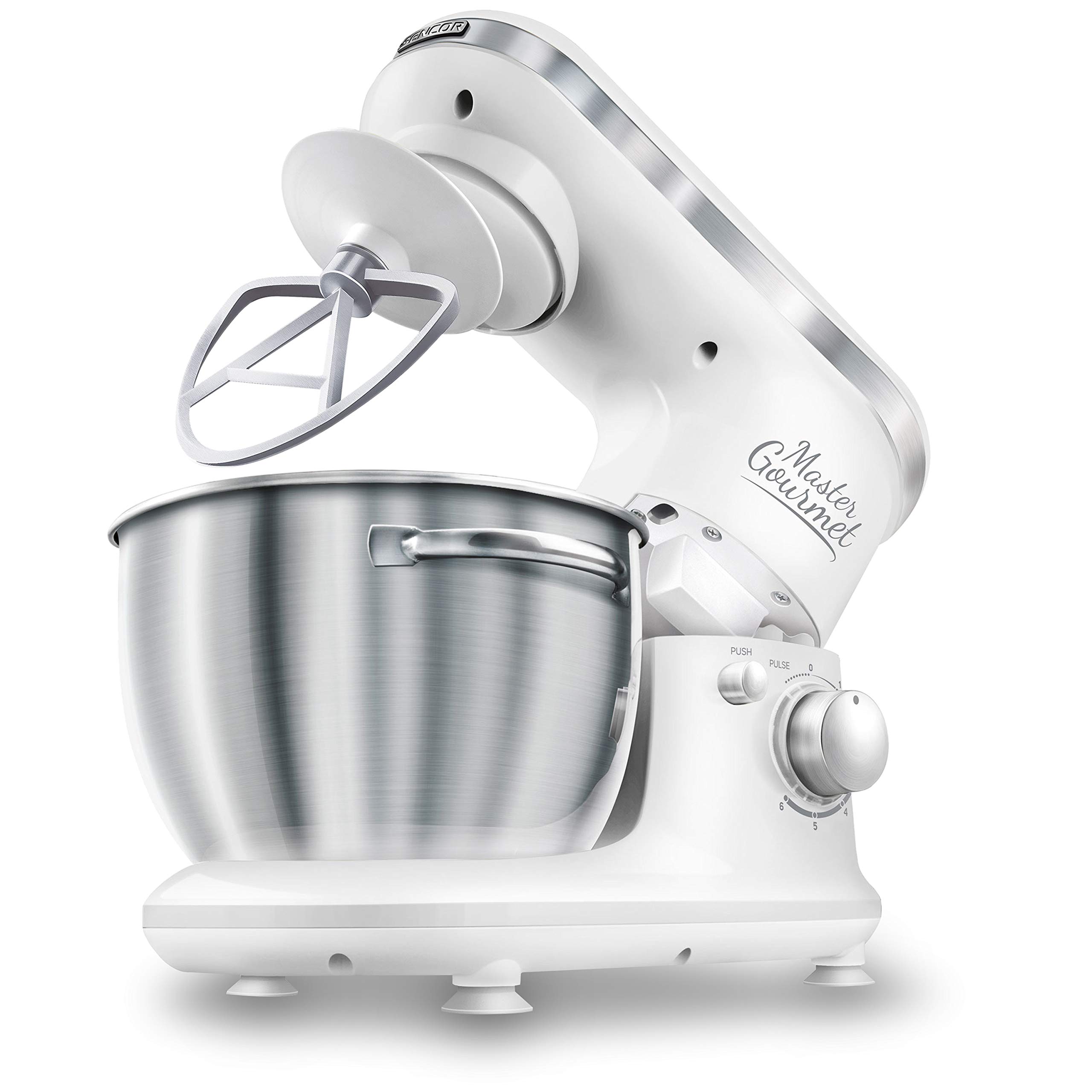Amazon.com: Sencor STM3620WH 6 Speed Stand Mixer with Pouring